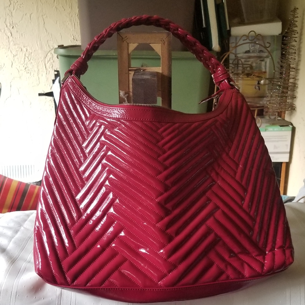 *PRE LOVED* Cole Haan Magenta Leather Bag